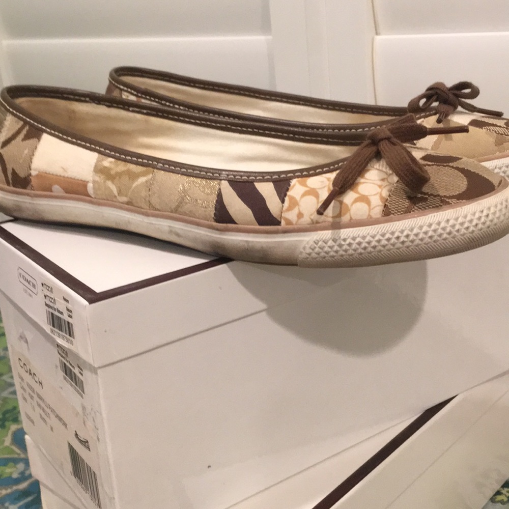 Coach Marylu Patchwork Slip on Tennies